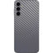 Silver Carbon Fiber Specialty Texture Material Galaxy A14 5G Skin
